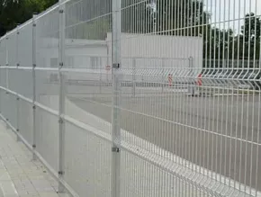 Полимерный забор 3d серого цвета купить Москва